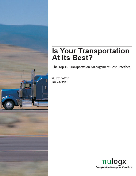 The Top 10 Transportation Management Best Practices